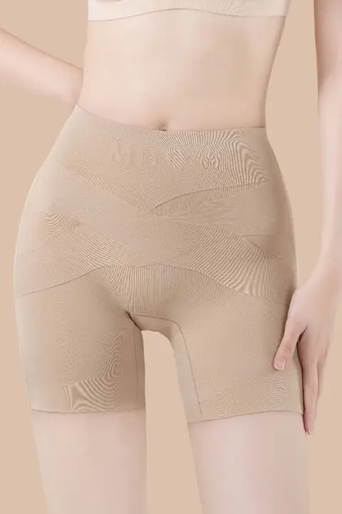 極上の柔らかさ！お腹引締めデザインの女性用補正ショーツ【無縫製・透け防止・ヒップアップ】