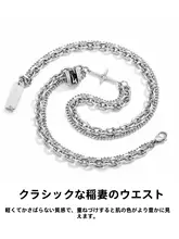 二重デザインのチタン鋼ネックレス【男女兼用・タマイズ可能・洗練されたアクセサリー】