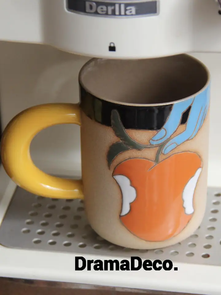 オリジナル手作り陶器マグカップ【デザイン性の高いコーヒーカップ・クリエイティブギフト】