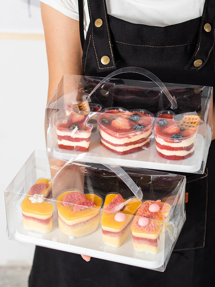 バレンタインデーや誕生日にぴったりのケーキボックス【ムースパッケージ・デジタルデザイン】