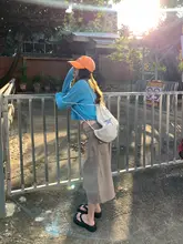 カキ色ウォッシュドクロップドパンツ【レトロストレート・ワイドレッグ・カジュアル】