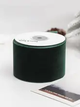 6.5cm片面ベルベットリボン【DIY手作り・装飾用・無地】