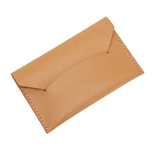 La Seine 本革製 超薄型名刺カードケース【シンプルデザイン・頭層牛皮】