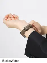 Apple Watch バンド レディース 本革 秋冬 上品 個性的 「iserisewatch」