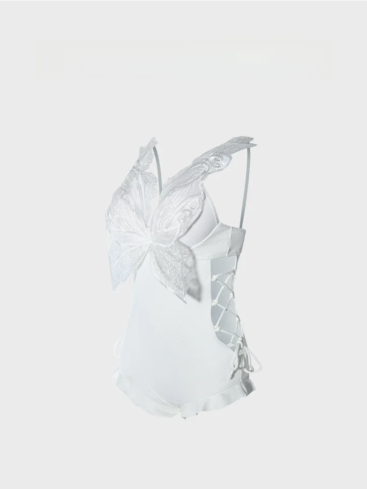 ARIELLE DE PINTO 新作女性用ワンピース水着【小胸用・鋼製サポート・体型カバー・シンプルデザイン】