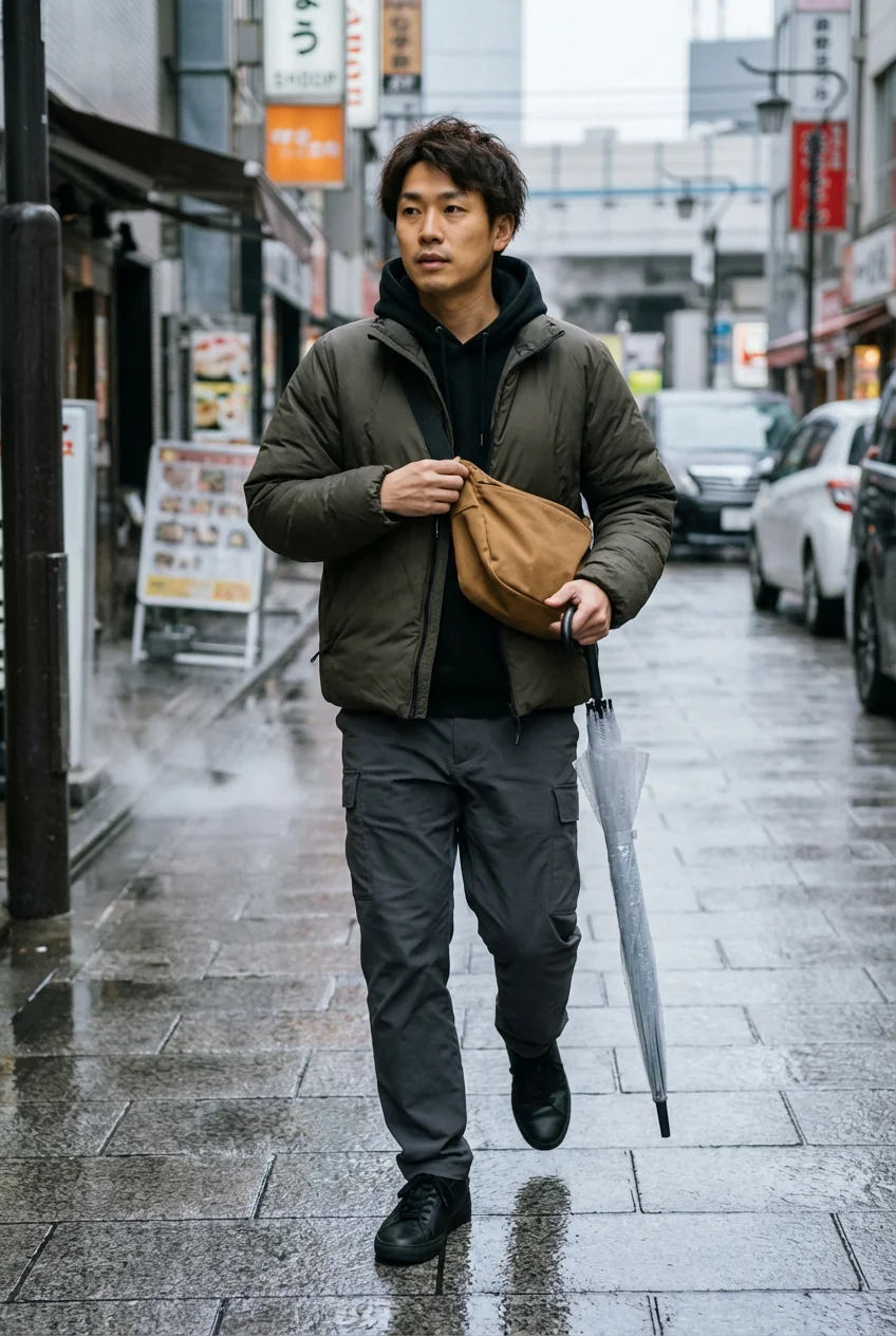 カーゴパンツ メンズ コーデ 失敗しない選び方・通 勤シーン徹底解説