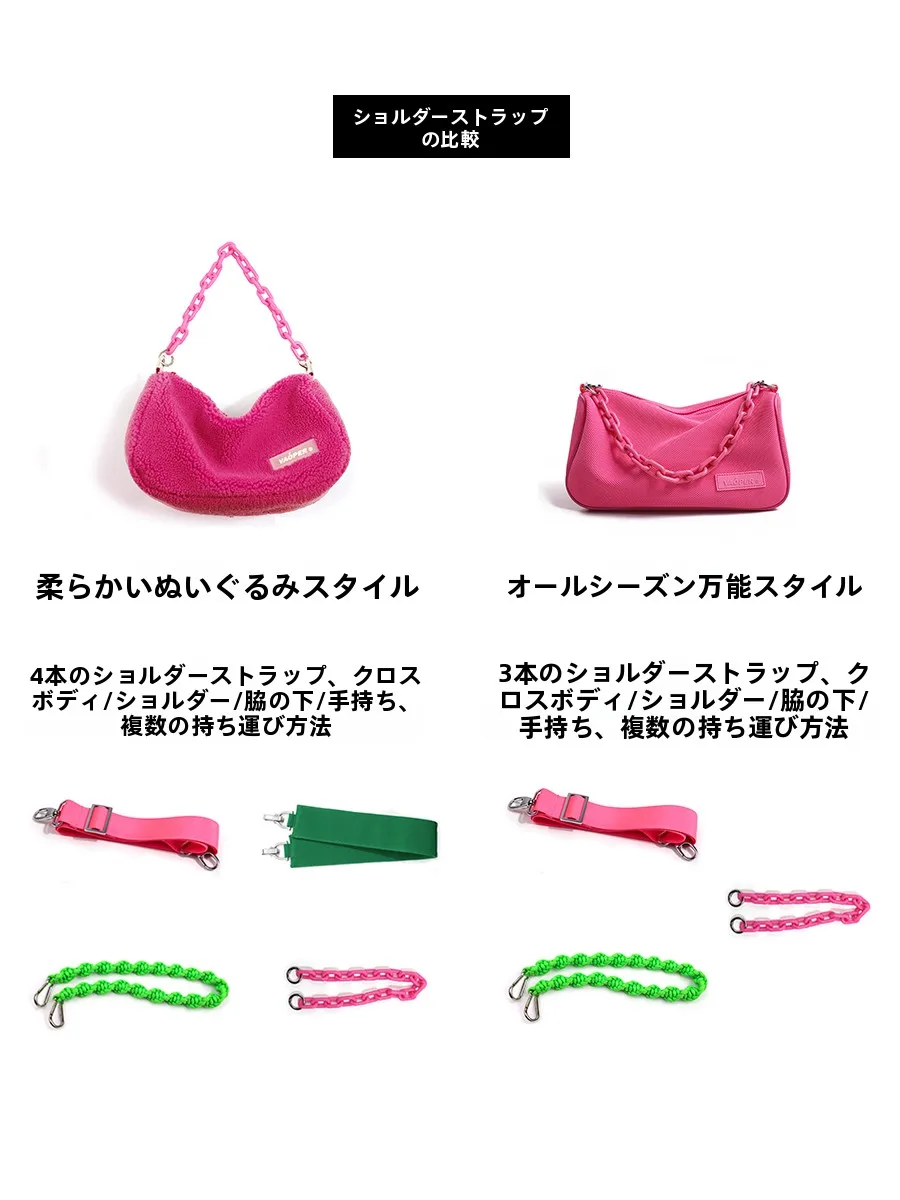 ボアミニショルダーバッグの実用性：VAOPER「云朵包」が日常通勤にどう活用されるか