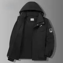 通気性に優れた快適なアウター シンプルなフード付き防風防水ジャケット【アウトドア・アクティブ】