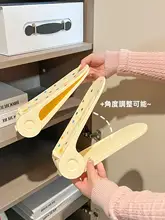 調整可能な靴収納トレイ【省スペース・二段式・収納力アップ】