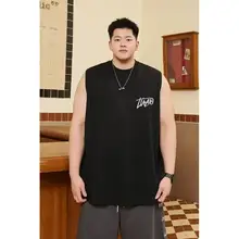 極上の柔らかさ！メンズ夏用 無地ノースリーブTシャツ【大きいサイズ・ゆったりフィット】