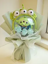 三眼仔ぬいぐるみ花束【可愛い・誕生日プレゼント・女友達向け】