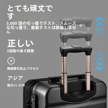 Septwolves 20inch スーツケース サイレントユニバーサルホイール