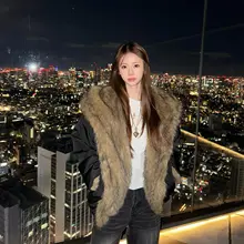 リバーシブルエコファーコート【冬用・厚手・女性用】（セットアップ対応）