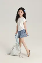 女の子用 夏のトッパー【短袖・プレーンカラー・極上の柔らかさ】（セットアップ対応）