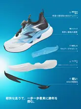 スニーカー キッズ ボーイズ メッシュ 通気性 薄手 ランニング 競技用 夏「Balabala」