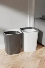 おしゃれな大容量ゴミ箱【リビング・キッチン用・フタなし・家庭用】