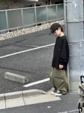 男の子用長袖Tシャツ【秋用・綿100%・おしゃれデザイン】
