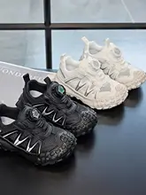 男の子用 軽量ランニングシューズ【メッシュ・回転バックル・通気性】