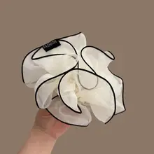 洗練されたデザインのヘアゴム【低めのポニーテール用・プレーン・ナチュラルスタイル】