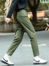 カーキ色 レディース ワークパンツ【ハレン・テーパード・大きいサイズ・春秋用】