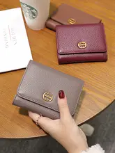 折りたたみ式ミニ財布【多カードポケット・シンプルデザイン・女性用】