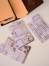 シェイクスピア風ビンテージペン用インデックスページ【A5・A6・A7対応・手作りプラスチック封入】