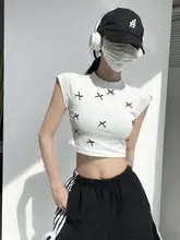 多巴胺ブルーリボン付きショートスリーブTシャツ【夏用・スリムフィット・ショート丈】