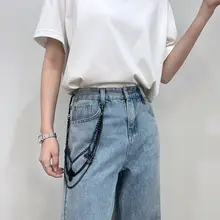 ヒップホップスタイルの腰鎖【クロスボトム・チェーンデザイン】（セットアップ対応）