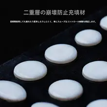 耐磨性に優れた特氟ロン製マウス滑り止め【ゲーミング対応・小型円形・スムーズ操作】