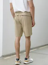 メンズ夏用防晒速乾薄手素材ショートパンツ【吸湿速乾・ウエストゴム・カジュアル】