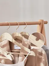 ハンガー シャツ 家庭用木製多機能ワイドショルダー滑り止め無痕