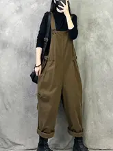 レトロデザインの高級感あるオーバーオール【春秋用・ファッション・ 大きいサイズ・個性的】（セットアップ対応）