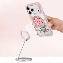 スマホケース スタンド付き MagSafe対応 耐衝撃 シンプル おしゃれ 上品 iPhone対応 「benefit」
