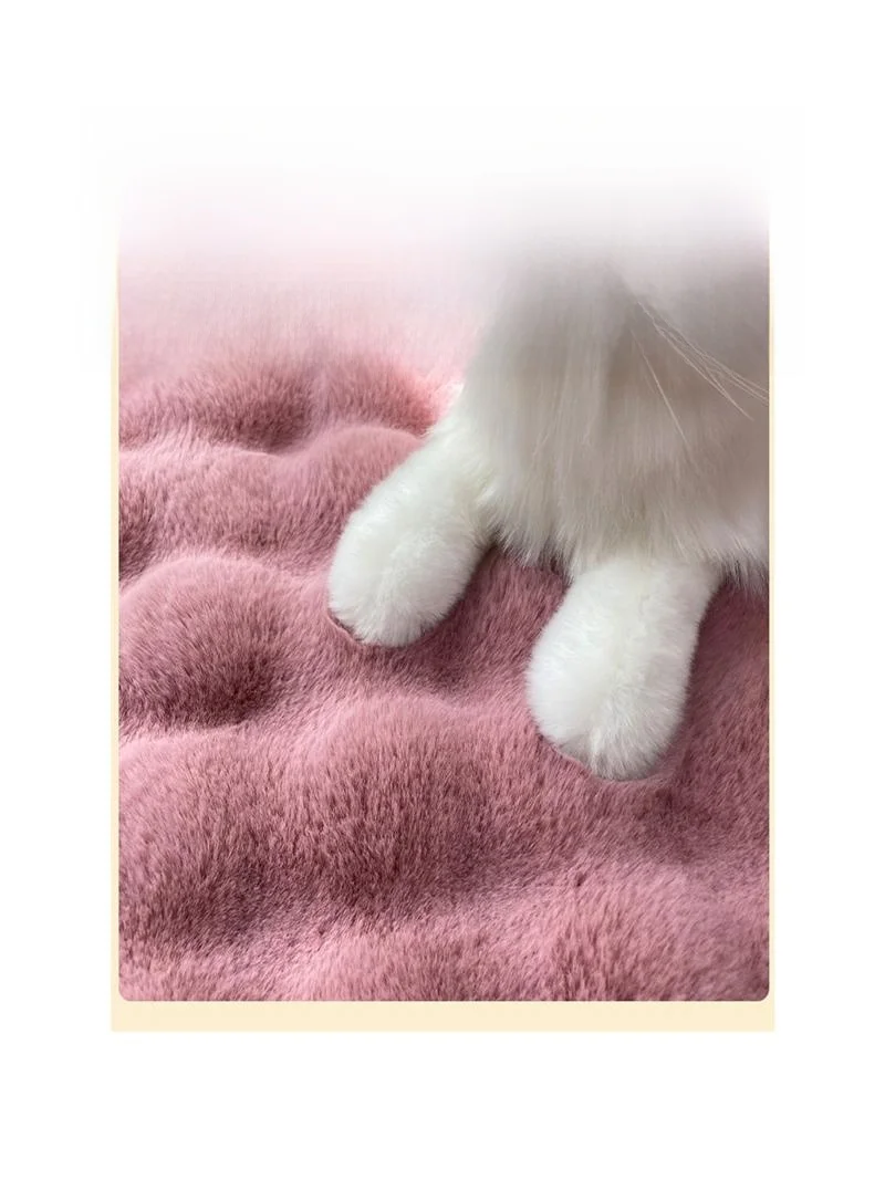 猫用丸型寝床：冬季专用の高柔らかさと足元への優しさを実現