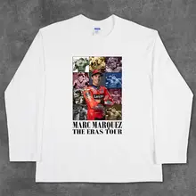 バイクレーサー向け長袖Tシャツ【アメリカンスタイル・ゆったりフィット・コットン100%】