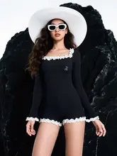 breeze holiday リゾートスタイルのワンピース水着【美しいデザイン・体型カバー・女性用】