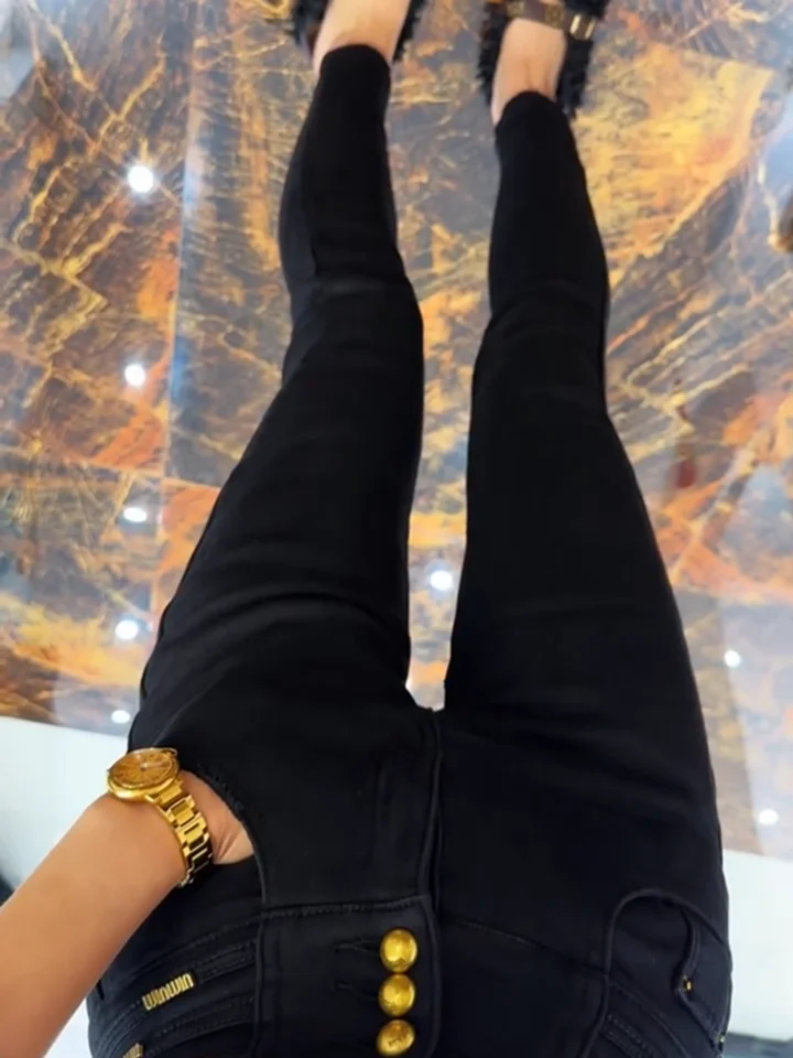 デニム ペンシルパンツ スリムストレッチ 鉛筆 パンツ