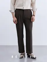 ビジネスカジュアルパンツ【ストレート・高級感・男性用】