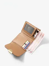 レディース 短財布【真皮・多機能・薄型】