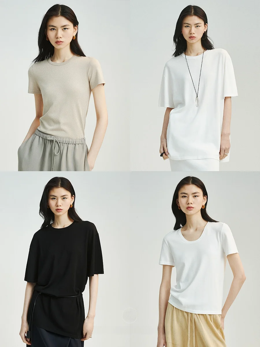 ユニクロ コーデ メンズ おすすめ：CHANDOOIVY 超細高密ビスコース素材 半袖Tシャツの実用性とシーン別活用