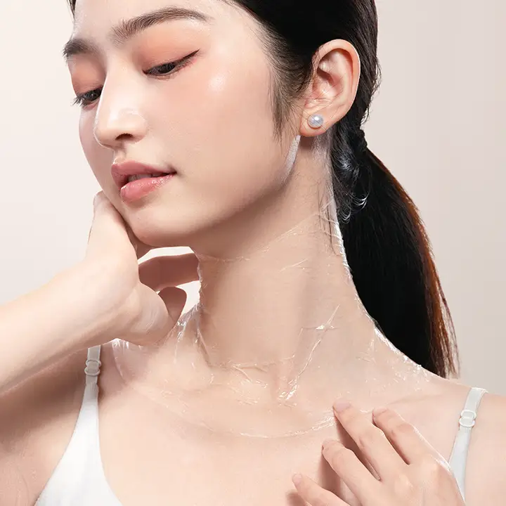 極薄の首用水療用フィルム【使い捨て・美容院用・首パック】