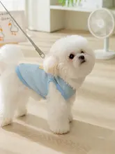 リード付きベスト 犬 小型子犬向け 薄手 夏向け