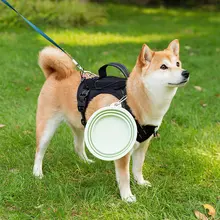 折りたたみ式ペット用水入れと食器セット【携帯便利・犬猫兼用・アウトドア用】