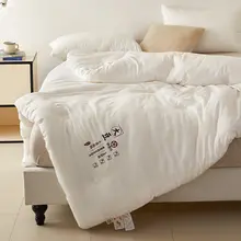 大豆繊維使用の快適な掛け布団【夏用・秋冬対応・シングルサイズ・学生向け】