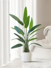 リアルな造形の植物！グラジオラスの鉢植え【インテリア装飾・室内用】