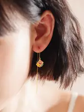 虹色キャッツアイストーンのネックレスとイヤリングのアンサンブル【ユニークで美しいデザイン】（セットアップ対応）
