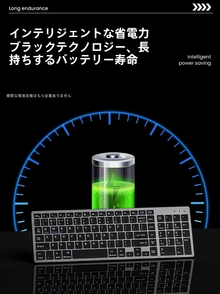 静音ワイヤレスBluetoothキーボードとマウスセット：在宅ワーク環境を低コストで整備するための最適選択