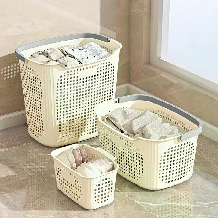 多用途収納バスケット【衣類・おもちゃ・小物整理用・家庭用】