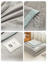 全棉エアコン寝具【夏用・薄手・洗濯機対応】