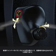 金属製ハイブリッド型イヤフォン【二ドライバー・高音質・入耳式】